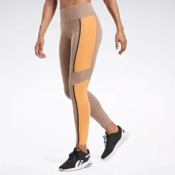 Leggings & Tights|Reebok Leggings & Tights Lux High-Rise Colorblock Leggings