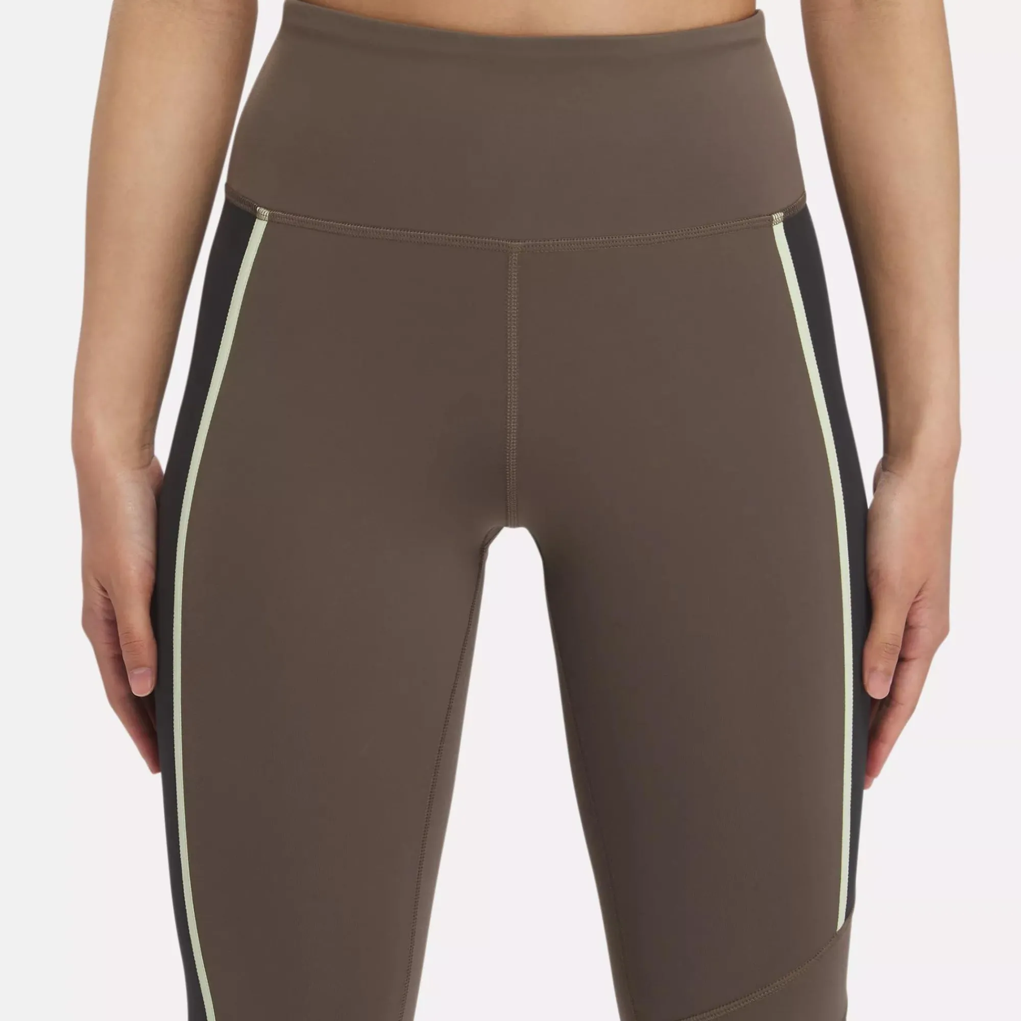 Yoga|Reebok Yoga Lux High-Rise Colorblock Leggings