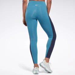 Leggings & Tights|Reebok Leggings & Tights Lux High-Rise Colorblock Leggings