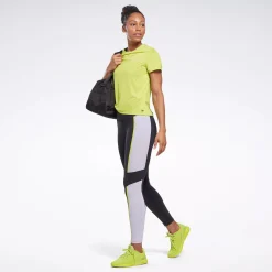 Leggings & Tights|Reebok Leggings & Tights Lux High-Rise Colorblock Leggings