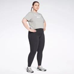 Leggings & Tights|Reebok Leggings & Tights Lux High-Rise Leggings (Plus Size)