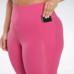 Leggings & Tights|Reebok Leggings & Tights Lux High-Rise Leggings (Plus Size)