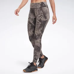Leggings & Tights|Reebok Leggings & Tights Lux Jacquard Leggings