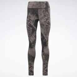 Leggings & Tights|Reebok Leggings & Tights Lux Jacquard Leggings