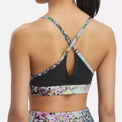 Yoga|Reebok Yoga Lux Modern Safari Strappy Bra