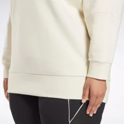 Hoodies & Sweatshirts|Reebok Hoodies & Sweatshirts Lux Oversized Hoodie (Plus Size)