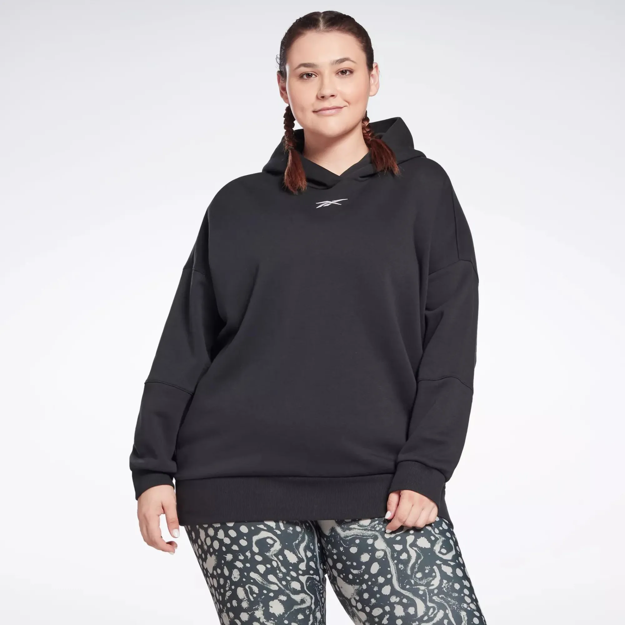 Loungewear|Reebok Loungewear Lux Oversized Hoodie (Plus Size)