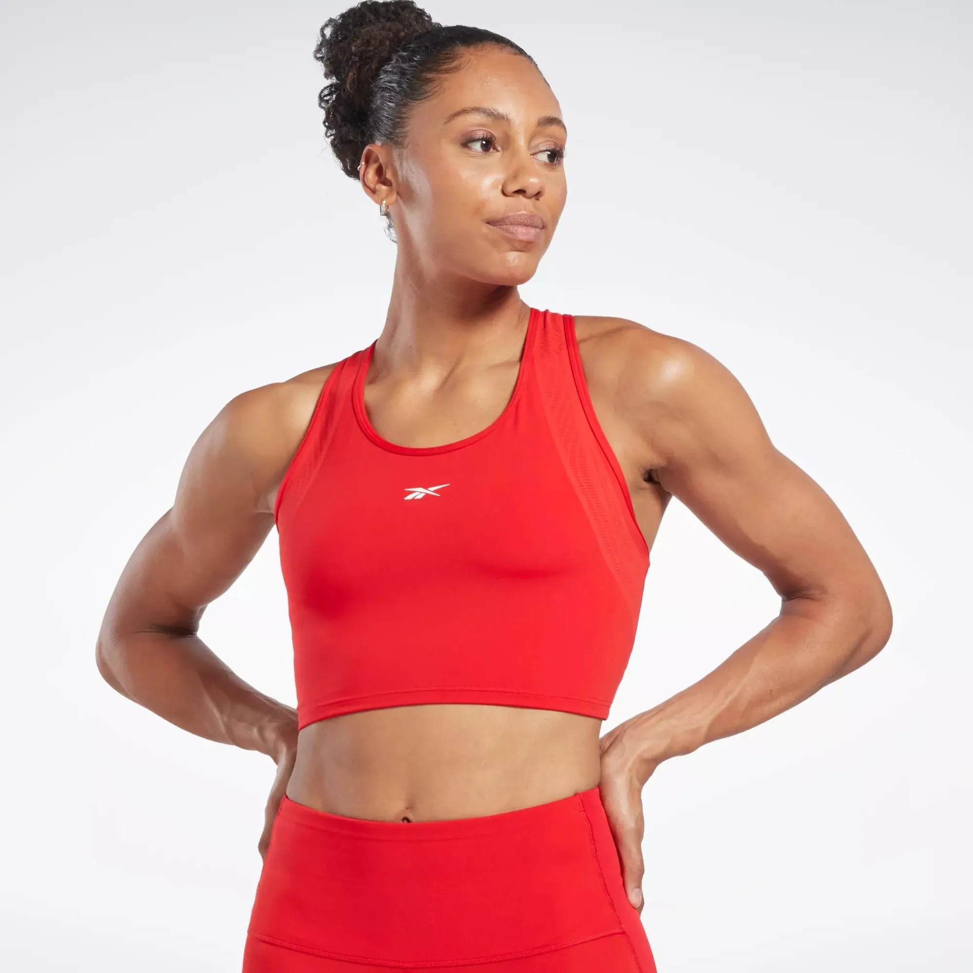Tops & T-Shirts|Reebok Tops & T-Shirts Lux Perform Crop Top