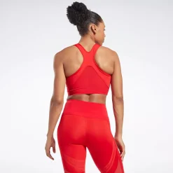 Tops & T-Shirts|Reebok Tops & T-Shirts Lux Perform Crop Top