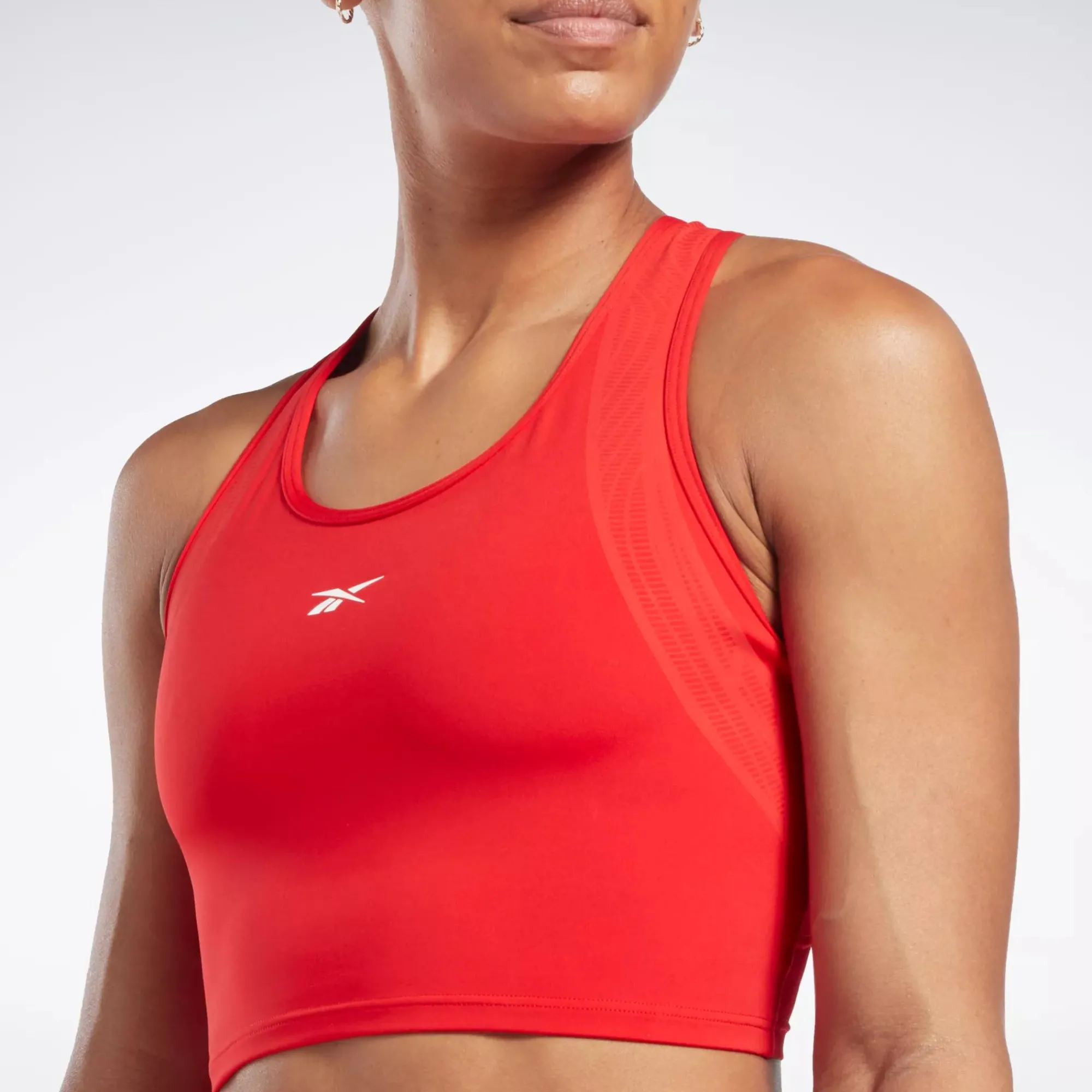 Tops & T-Shirts|Reebok Tops & T-Shirts Lux Perform Crop Top