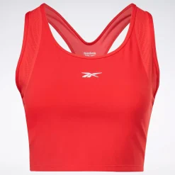 Tops & T-Shirts|Reebok Tops & T-Shirts Lux Perform Crop Top