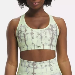 Yoga|Reebok Yoga Lux Perform Printed Racer Bra