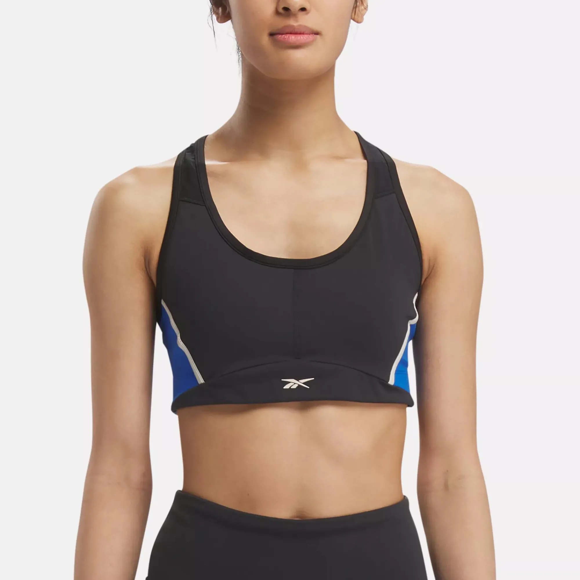 Yoga|Reebok Yoga Lux Racer Padded Colorblock Bra