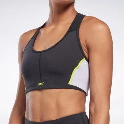 Sports Bras|Reebok Sports Bras Lux Racer Padded Colorblock Bra