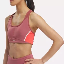 Yoga|Reebok Yoga Lux Racer Padded Colorblock Bra