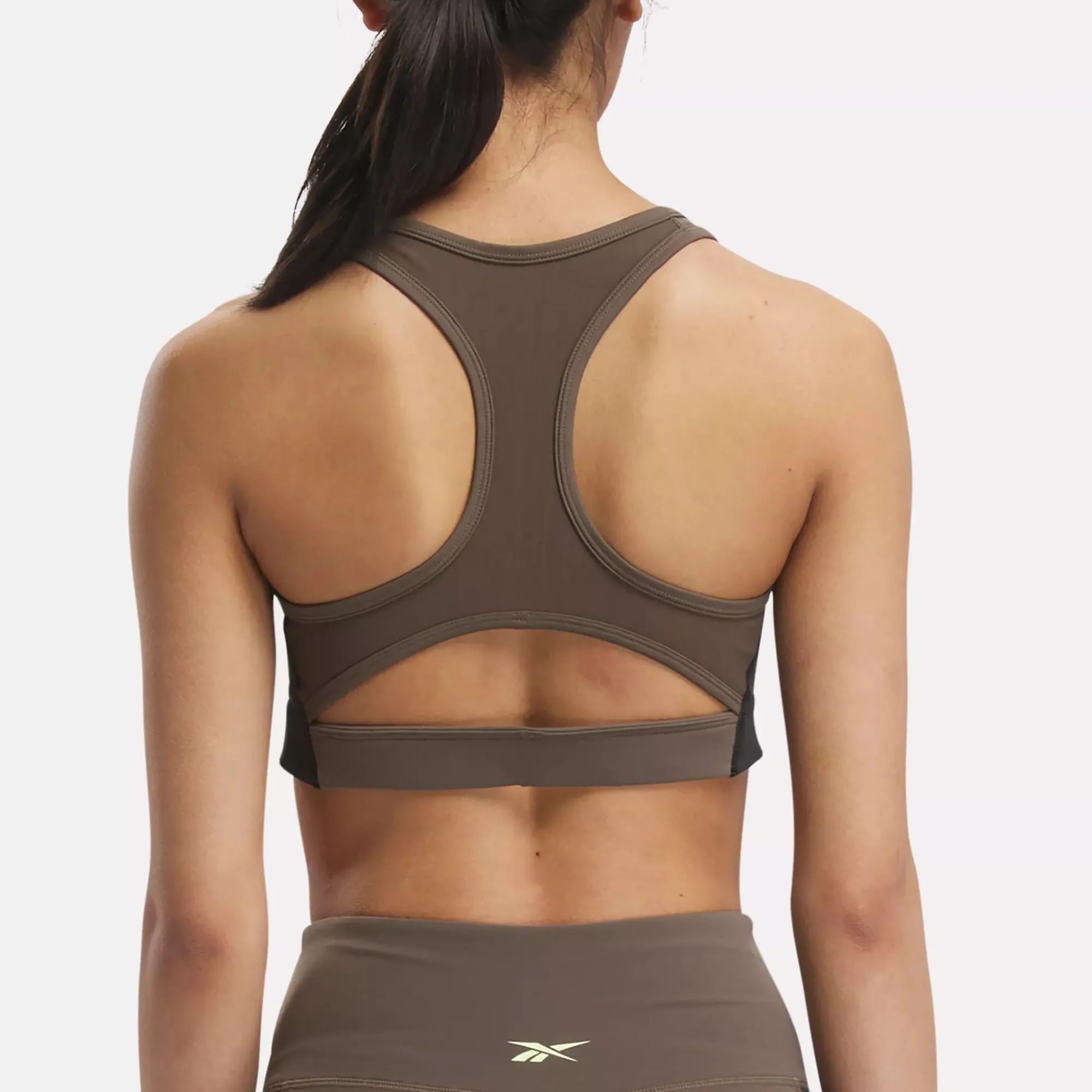 Yoga|Reebok Yoga Lux Racer Padded Colorblock Bra