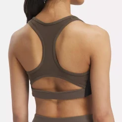 Yoga|Reebok Yoga Lux Racer Padded Colorblock Bra