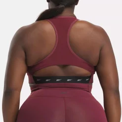 Yoga|Reebok Yoga Lux Vector Racer Sports Bra (Plus Size)