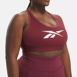 Yoga|Reebok Yoga Lux Vector Racer Sports Bra (Plus Size)