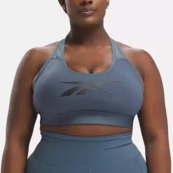 Sports Bras|Reebok Sports Bras Lux Vector Racer Sports Bra (Plus Size)