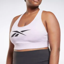 Sports Bras|Reebok Sports Bras Lux Vector Racer Sports Bra (Plus Size)