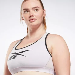 Sports Bras|Reebok Sports Bras Lux Vector Racer Sports Bra (Plus Size)