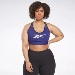 Sports Bras|Reebok Sports Bras Lux Vector Racer Sports Bra (Plus Size)