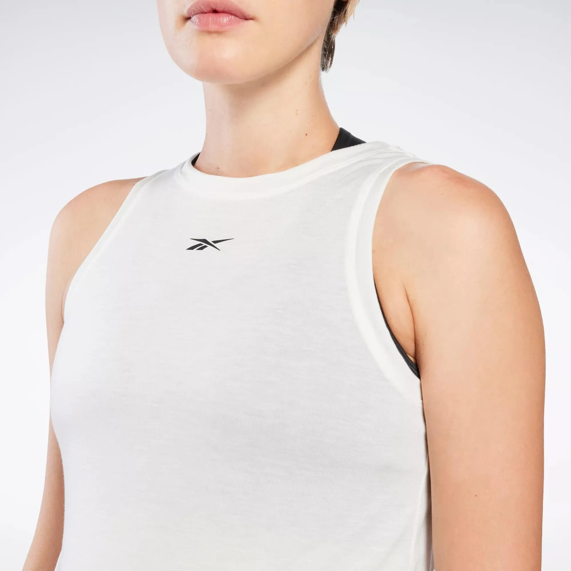 Tank Tops|Reebok Tank Tops Maternity Drawstring Tank Top