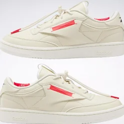 Slides|Reebok Slides Milk Makeup Club C 85 Vegan Shoes