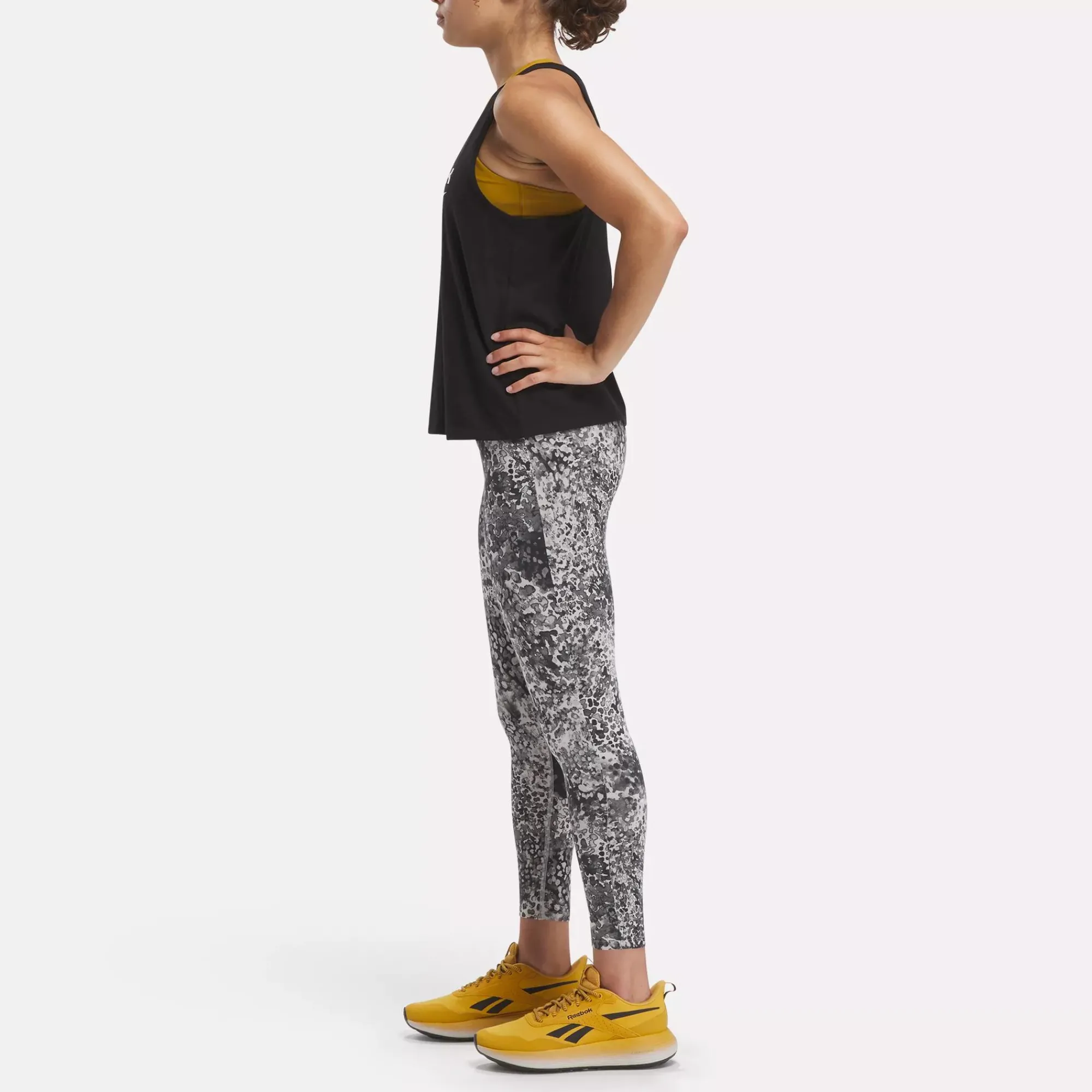 Leggings & Tights|Reebok Leggings & Tights Modern Safari Cotton Leggings