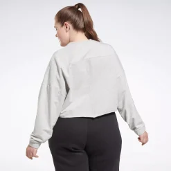 Hoodies & Sweatshirts|Reebok Hoodies & Sweatshirts Modern Safari Coverup (Plus Size)