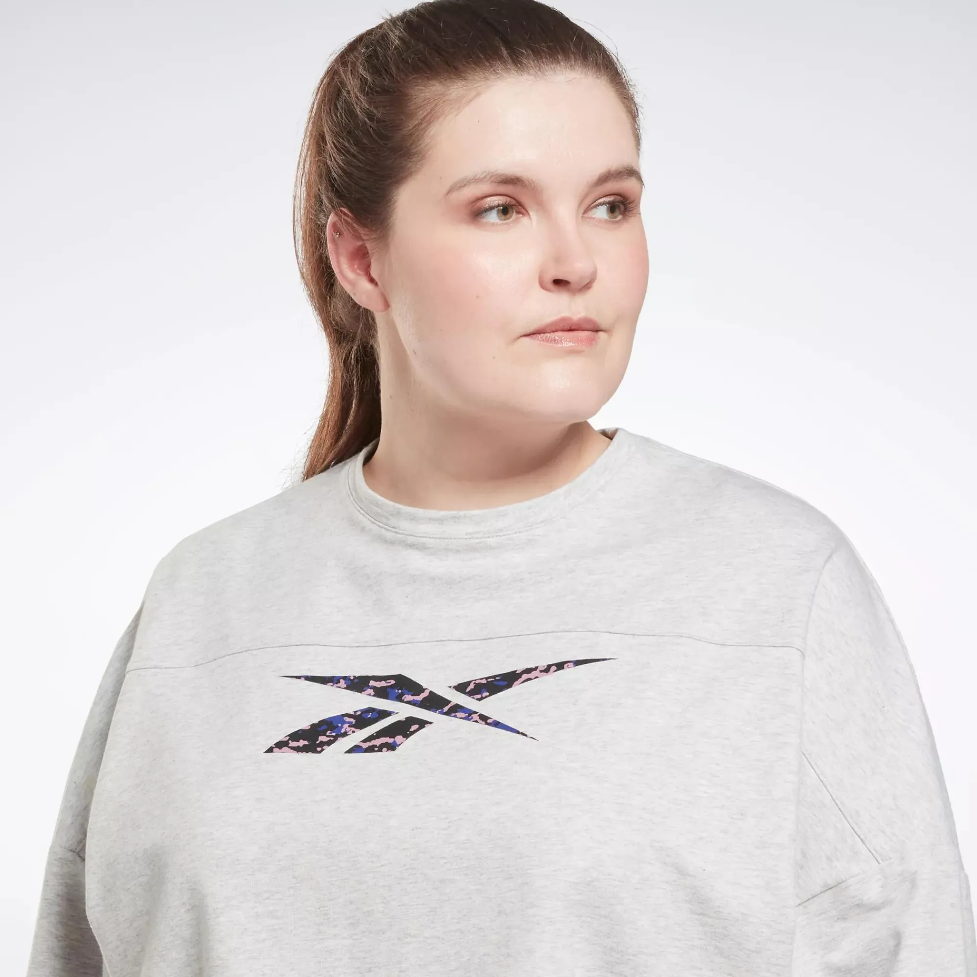 Hoodies & Sweatshirts|Reebok Hoodies & Sweatshirts Modern Safari Coverup (Plus Size)