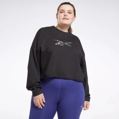 Hoodies & Sweatshirts|Reebok Hoodies & Sweatshirts Modern Safari Coverup (Plus Size)