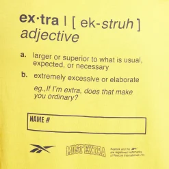Tops & T-Shirts|Reebok Tops & T-Shirts Most Extra Tee