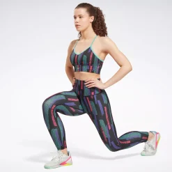 Leggings & Tights|Reebok Leggings & Tights Myt Allover Print Leggings