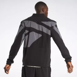 Jackets|Reebok Jackets Basketball Court Top Track Jacket