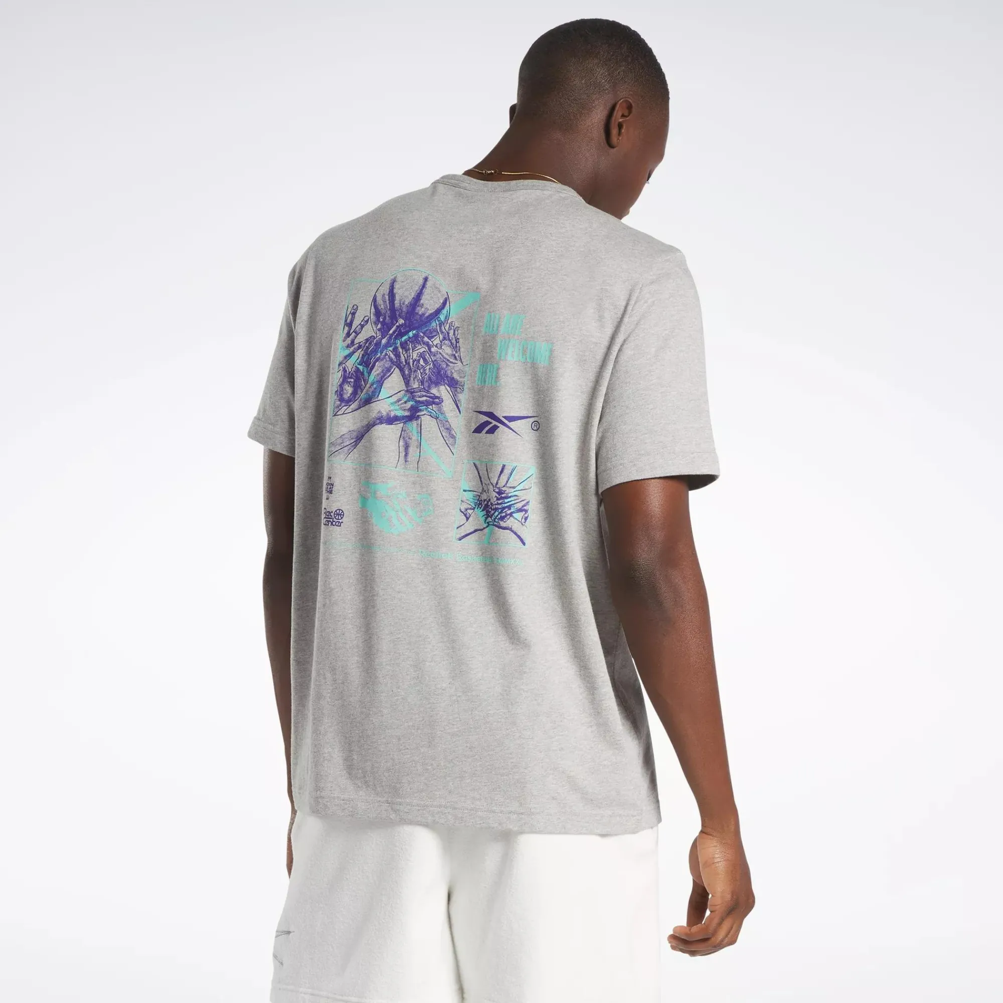 Tops & T-Shirts|Reebok Tops & T-Shirts Basketball Court Top T-Shirt