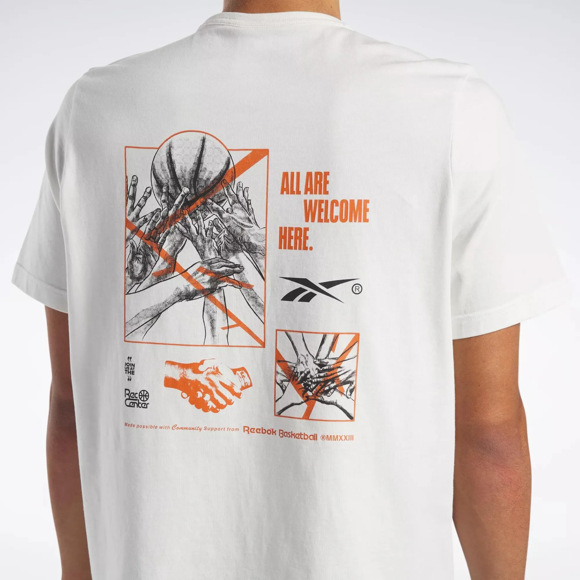 Tops & T-Shirts|Reebok Tops & T-Shirts Basketball Court Top T-Shirt