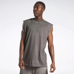 Tank Tops|Reebok Tank Tops Basketball Court Top Bi-Dye Tank Top
