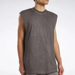 Tank Tops|Reebok Tank Tops Basketball Court Top Bi-Dye Tank Top