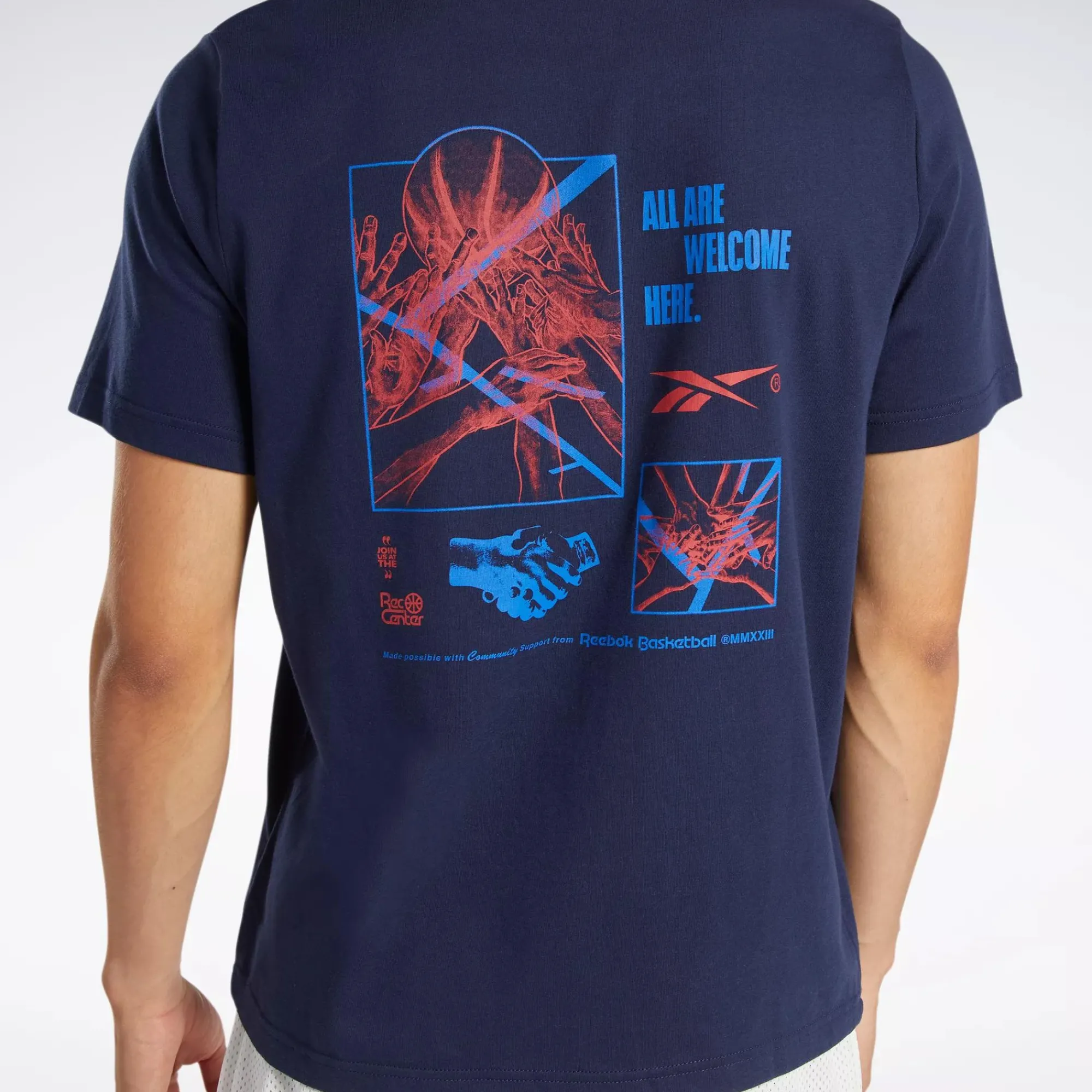 Tops & T-Shirts|Reebok Tops & T-Shirts Basketball Court Top T-Shirt