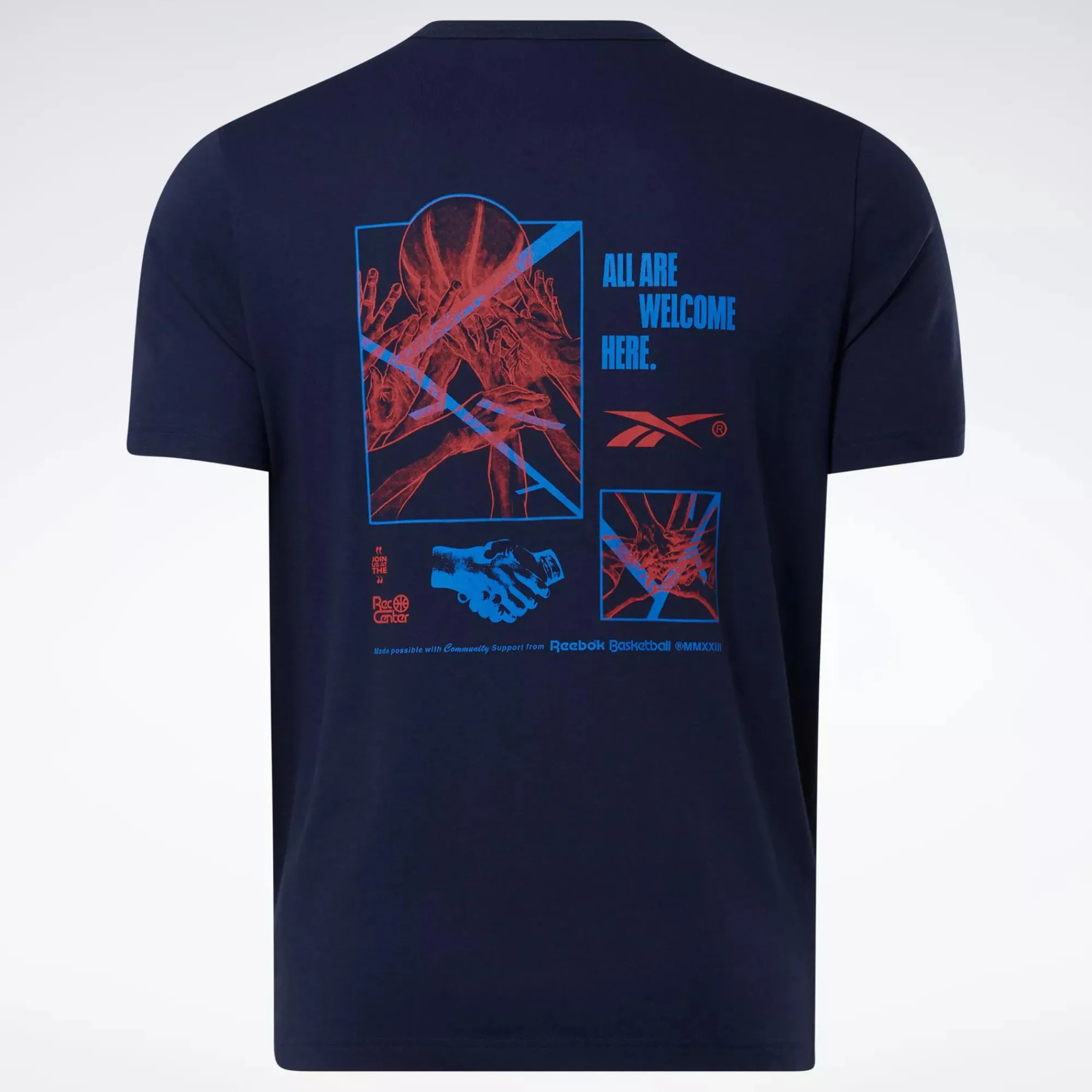 Tops & T-Shirts|Reebok Tops & T-Shirts Basketball Court Top T-Shirt