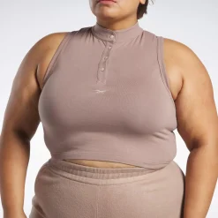 Tank Tops|Reebok Tank Tops Classics Cotton Jersey Tank Top (Plus Size)