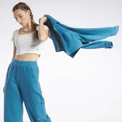 Tops & T-Shirts|Reebok Tops & T-Shirts Classics Cropped Jersey T-Shirt