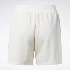 Shorts|Reebok Shorts Classics Varsity High-Rise Rib Shorts (Plus Size)
