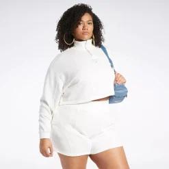 Hoodies & Sweatshirts|Reebok Hoodies & Sweatshirts Classics Varsity Sweatshirt (Plus Size)
