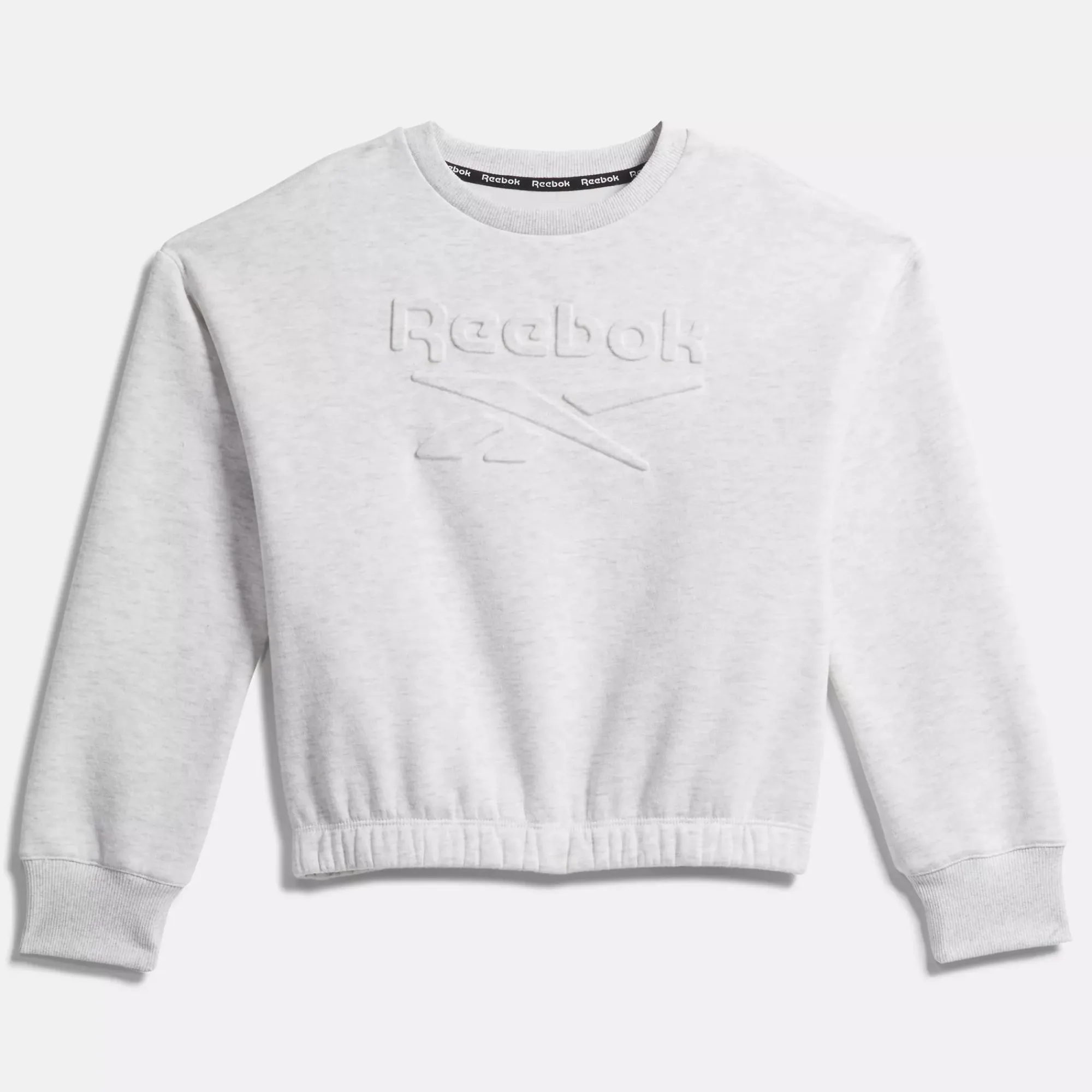 Big Kids' Clothing (Sizes 7-Xl)|Reebok Big Kids' Clothing (Sizes 7-Xl) Embossed Sweatshirt - Big Kids