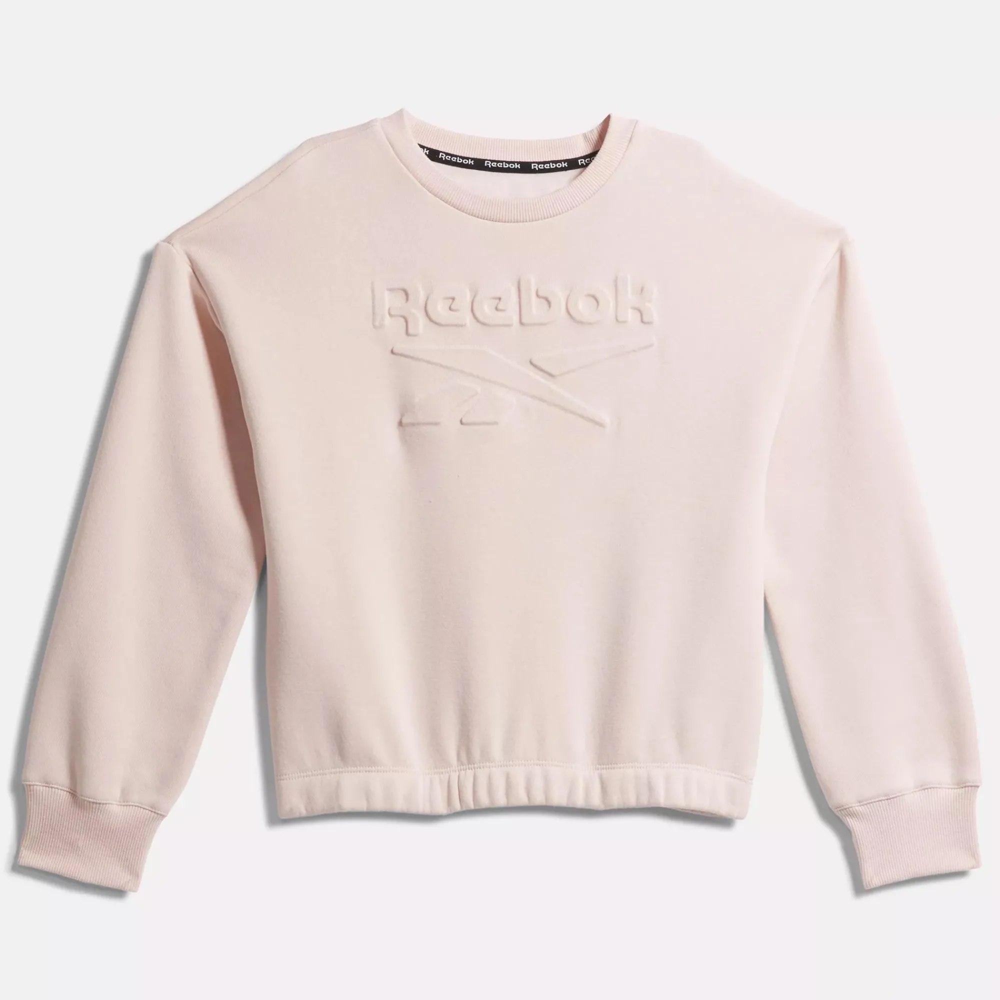 Big Kids' Clothing (Sizes 7-Xl)|Reebok Big Kids' Clothing (Sizes 7-Xl) Embossed Sweatshirt - Big Kids