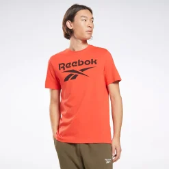 Tops & T-Shirts|Reebok Tops & T-Shirts Identity Big Logo T-Shirt