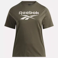 Tops & T-Shirts|Reebok Tops & T-Shirts Identity Big Logo T-Shirt (Plus Size)